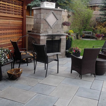Signal Hill Fireplace/Kaju screen