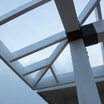 Pergola with a Dutch Gable Roof