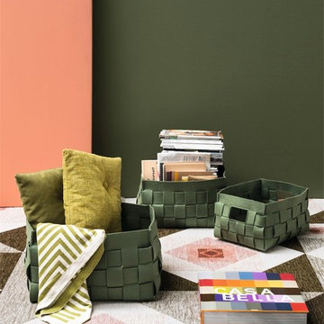 Alvin Storage Box - Set Of 3 - Olive Green Finish