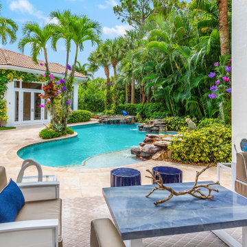Palm Beach Tropical Paradise Glamor
