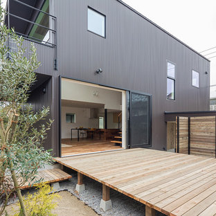他の地域のモダンスタイルのおしゃれなデッキの写真