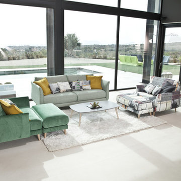 Helsinki Modern Lounge Sofa by Famaliving California