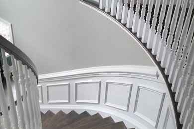 Minimalist staircase photo in Philadelphia