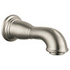 Hansgrohe 06088 C Non-Diverter Tub Spout Wall Mount - Rubbed Bronze
