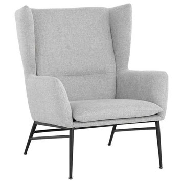 Isadore Lounge Chair, Belfast Heather Gray