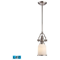 ELK Lighting 66112-1-LED Chadwick 1-Light LED Pendant, Polished Nickel