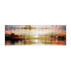 "Painted Sunset" Fine Art Canvas Print, 60"x20"