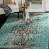 Safavieh Monaco Collection MNC208 Rug, Blue/Multi, 10' X 14'