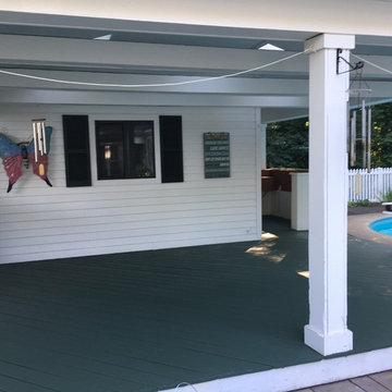 Pittsford Deck stain
