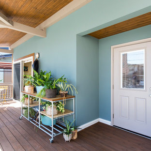 他の地域のトランジショナルスタイルのおしゃれなデッキの写真