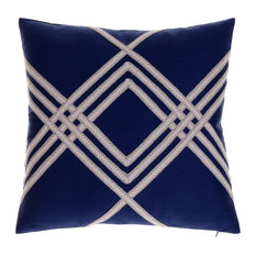 50 Most Por Contemporary Decorative Pillows For 2018 Houzz 14 Karat Home Inc Sandy Throw Pillow Indigo Decorative Pillows