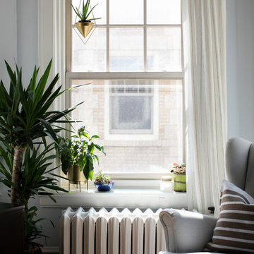 My Houzz: Bright and Airy 1920s Chicago Walk-Up Apartment