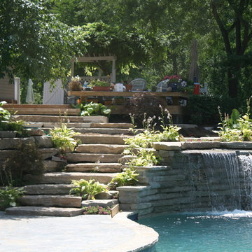 Water Fall Pool Brighton MI