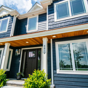 Inviting Front Porch Redesign