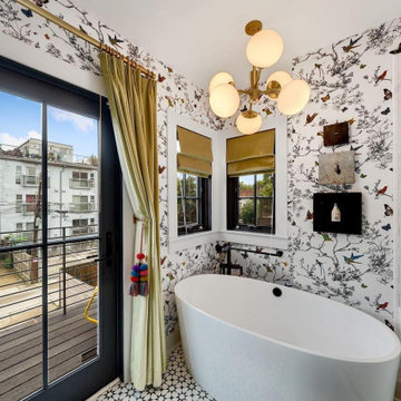 RENOVATION & ADDITION:: Logan Circle Master Bath