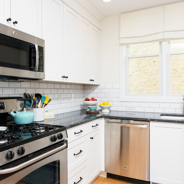 Cheerful Burns Park Kitchen in Ann Arbor, Michigan