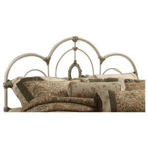 Hillsdale Furniture Hillsdale Jacqueline Without Bed Frame Queen Headboard Brushed Pewter