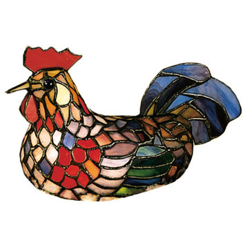 6.5" H Rooster Accent Lamp