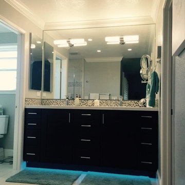 Spa Blue Vanity Lighting