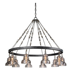 Rustic Industrial Lighting - Chandeliers