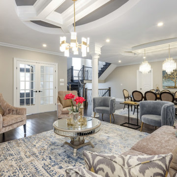 Hedley Way Custom Home - Living Room