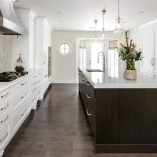 the kitchen