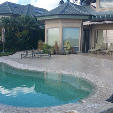 Pineapple Hill: Pool and lanai renovation