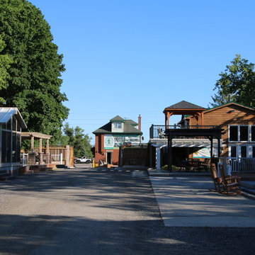 This is the Hamilton Ontario Head Office indoor and outdoor showroom.