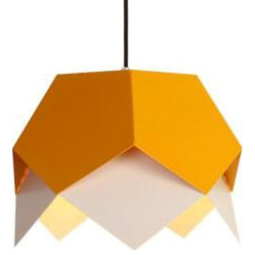 MIRODEMI® Bairols | Post-modern Origami Design Lamp for Kitchen, Yellow