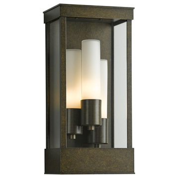 Hubbardton Forge 304325-1005 Portico Outdoor Sconce in Coastal Natural Iron