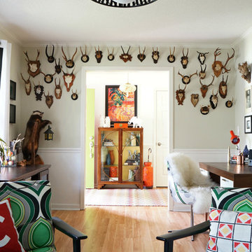 Man Cave - Masculine living room/office
