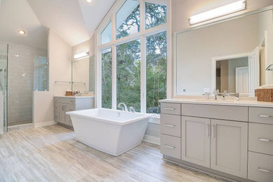 Bathroom - modern bathroom idea in Charleston