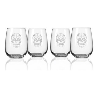 Rolf Glass Good Vibrations Martini 10oz - Set of 4 Glasses