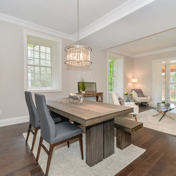 High-end home (vacant staging) - After photos