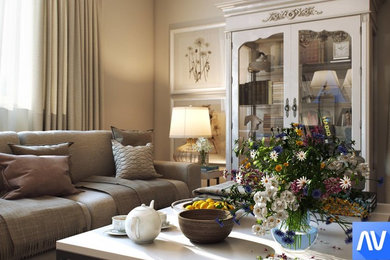 Example of a living room design in Other