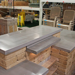 Concrete Bar Tops - Indoor Pub And Bistro Tables