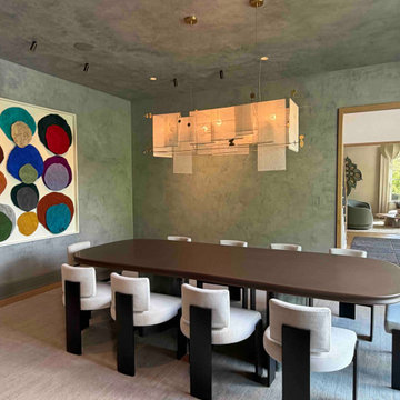 Venetian Plaster Walls & Ceiling | Greenwich Residence