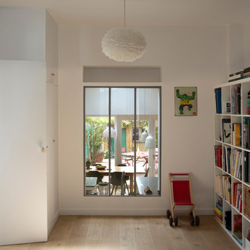 Extension en briques d'une meulière