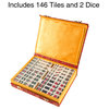 Chinese Mahjong Set With Ornate Storage Case Traditional Mahjong Tile Game
