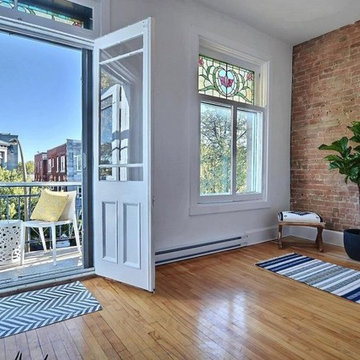 Stéphanie Fortier Design - Projet Triplex au Plateau Mont-Royal