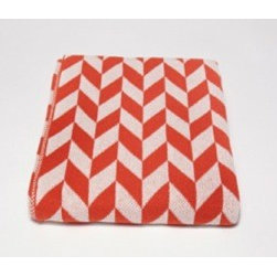 Eco Chevron Throw- Spice - Products
