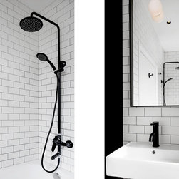 The Black and White Flat in New Highbury - Bathroom Products