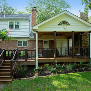 Covered Porch in Vienna VA