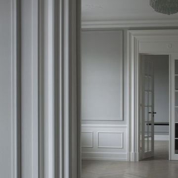 A complete renovation of a classic apartment overlooking historic Copenhagen.