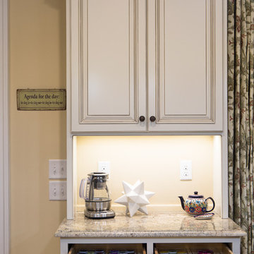 Organized Kitchen Coffee Station