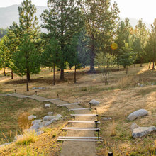 down hill path
