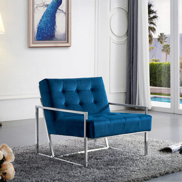 Alexis Velvet Accent Chairs