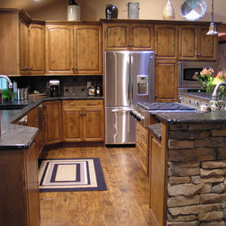 Custom Kitchen with Stone Isla&hellip; - Products