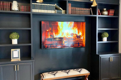 Family room - family room idea in Philadelphia