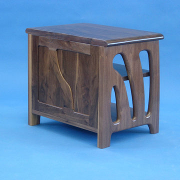walnut occasional table